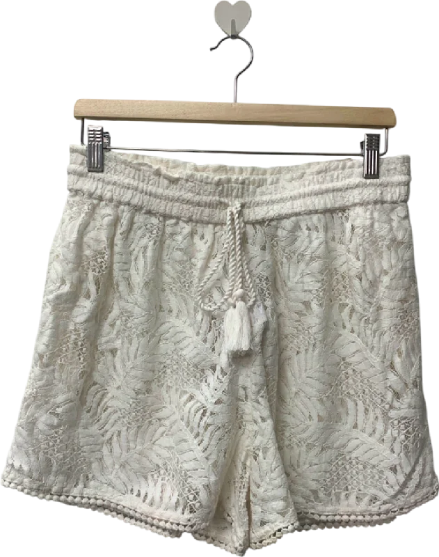 Women's Lithuanian Wool SweatersAccessorize White Lace Shorts UK 12-14