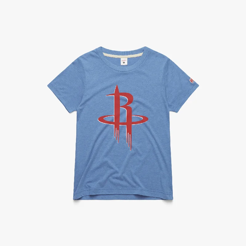 Women's Blouse with Collarless DesignWomen's Houston Rockets Logo