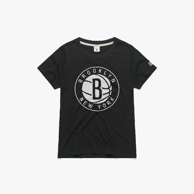 Women's Blouse with Low CollarWomen's Brooklyn Nets Logo