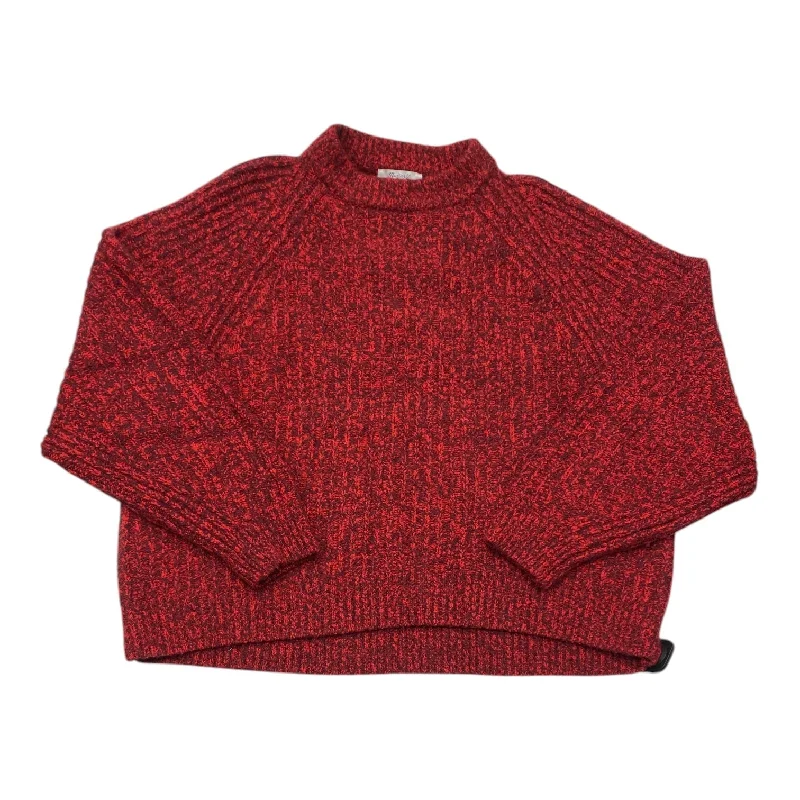 Women's Patterned SweatersSweater By Madewell In Red, Size: M