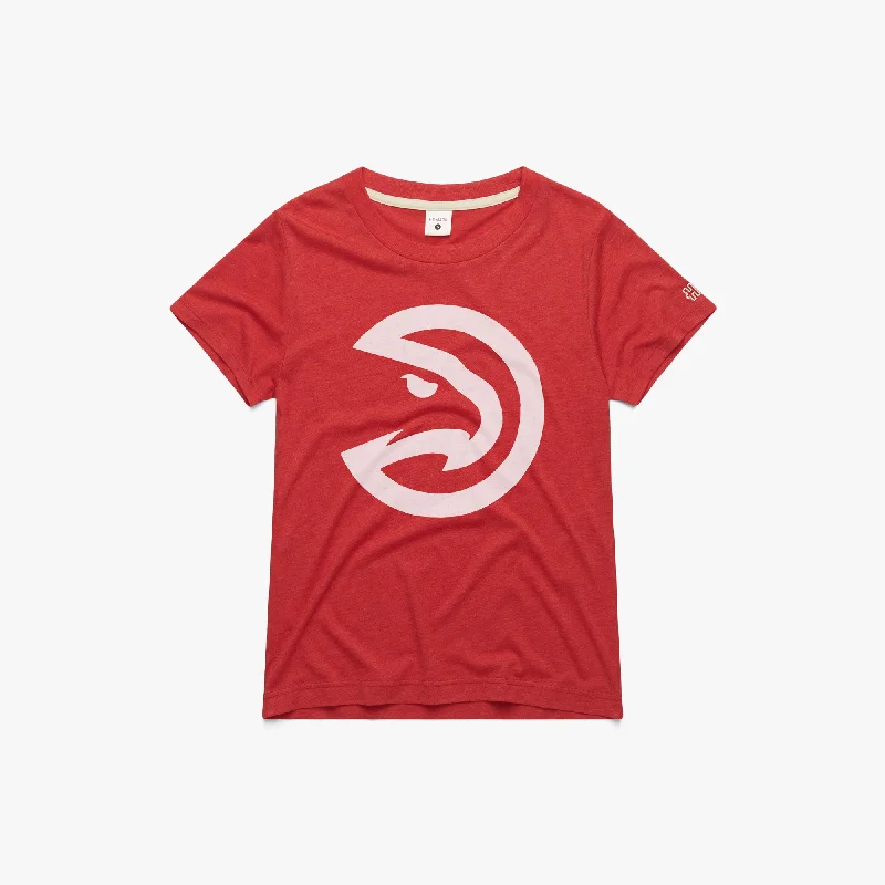 Women's Blouse with Short SleevesWomen's Atlanta Hawks Logo