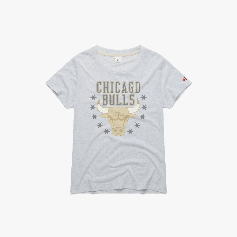 Women's Blouse with Collarless DesignWomen's Chicago Bulls City Edition 2024