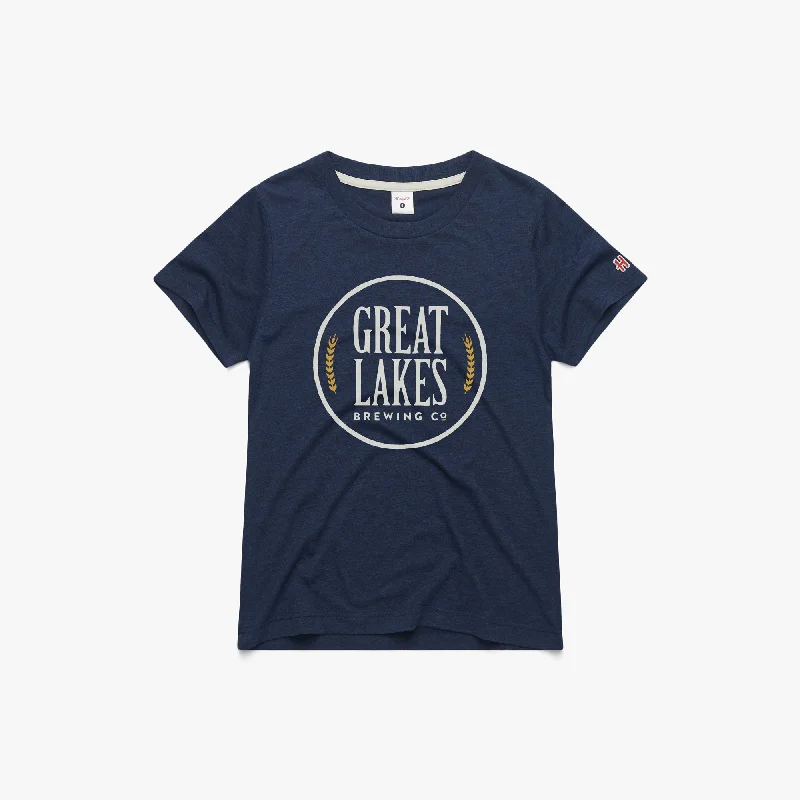 Women's Blouse with Keyhole CollarWomen's Great Lakes Brewing Co. Logo