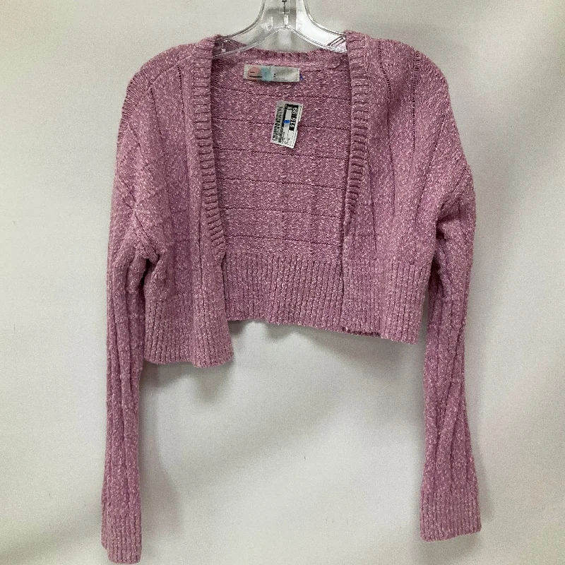 Women's Irish Wool SweatersCardigan By Free People In Pink, Size: M