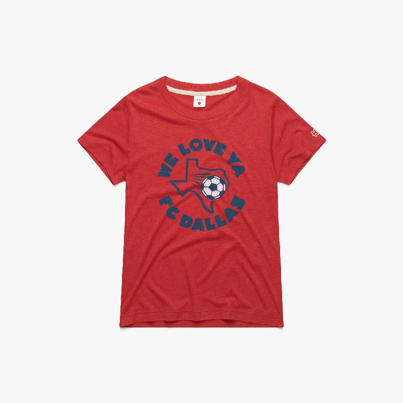 Women's Blouse with Square CollarWomen's FC Dallas We Love Ya