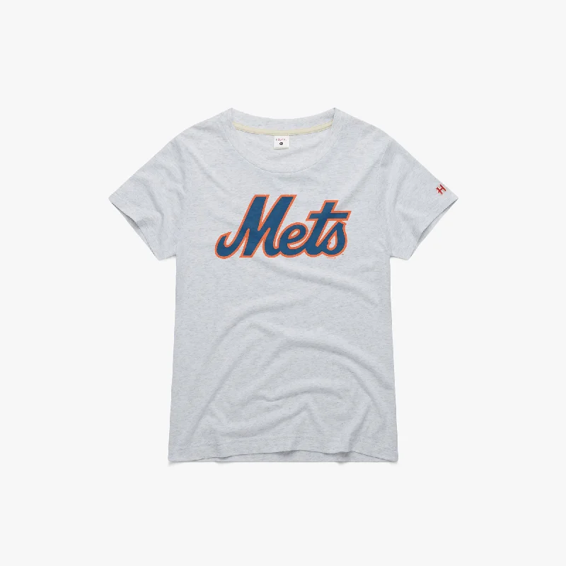 Women's Blouse with Asymmetrical HemWomen's New York Mets Jersey Logo