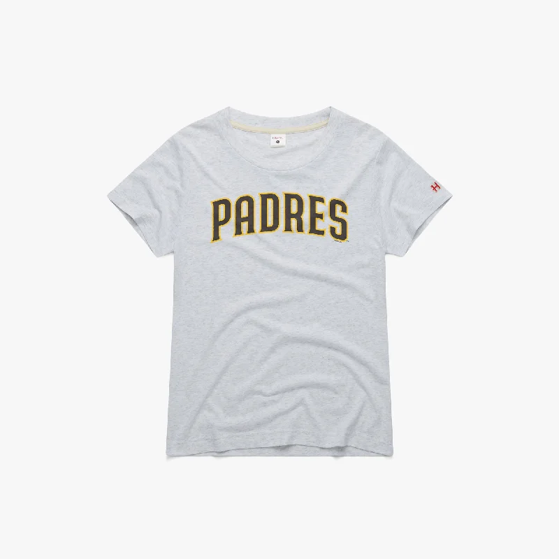 Women's Blouse with Shawl CollarWomen's San Diego Padres Jersey Logo