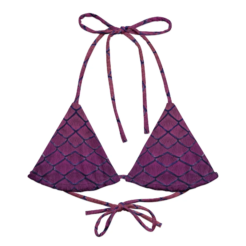 Persephone Recycled String Bikini Top