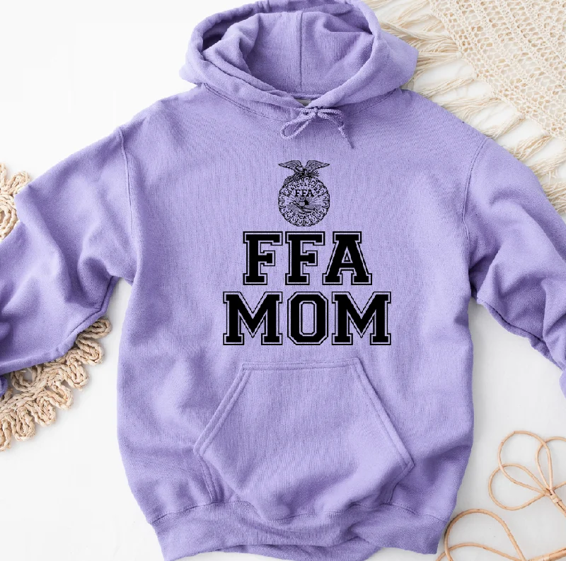 Women's Hooded Sweatshirts with Houndstooth LiningFFA Mom Emblem Hoodie (S-3XL) Unisex - Multiple Colors!