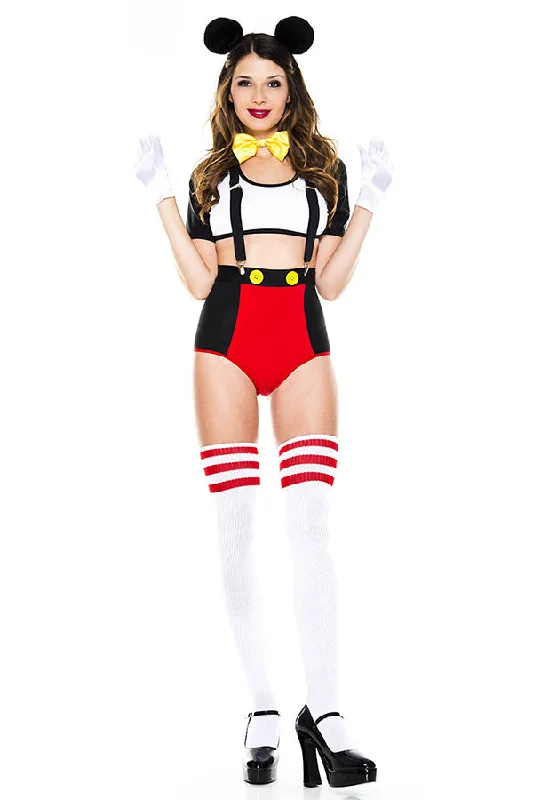 affordable women's pajama setsSix Pieces Jolly Mouse Costume Set