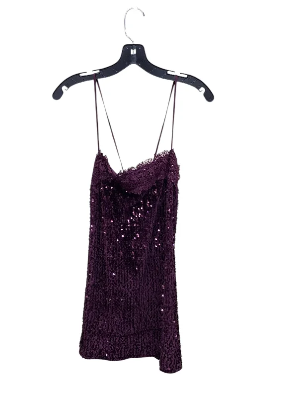 Women's Boat-Neck DressesDress Party Short By Free People In Purple, Size: L