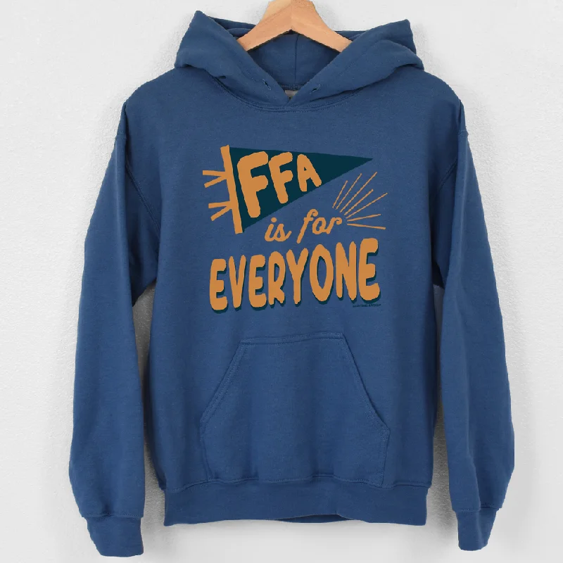 Women's Hooded Sweatshirts with Fitted SleevesFFA Is For Everyone Hoodie (S-3XL) Unisex - Multiple Colors!