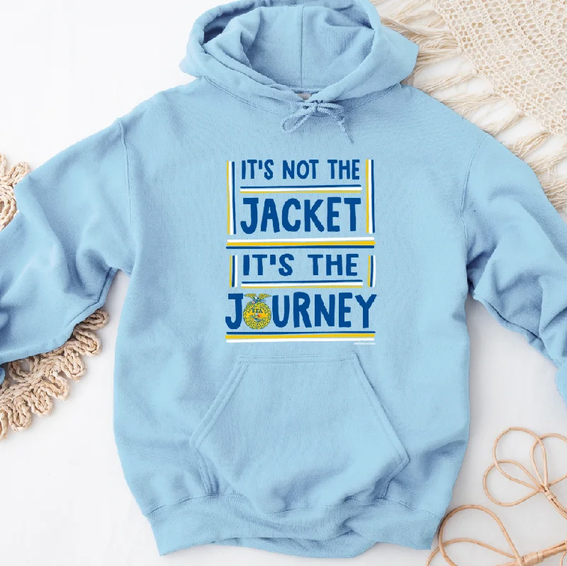 Women's Hooded Sweatshirts with Zipper ClosureIt's Not The Jacket It's The Journey Hoodie (S-3XL) Unisex - Multiple Colors!