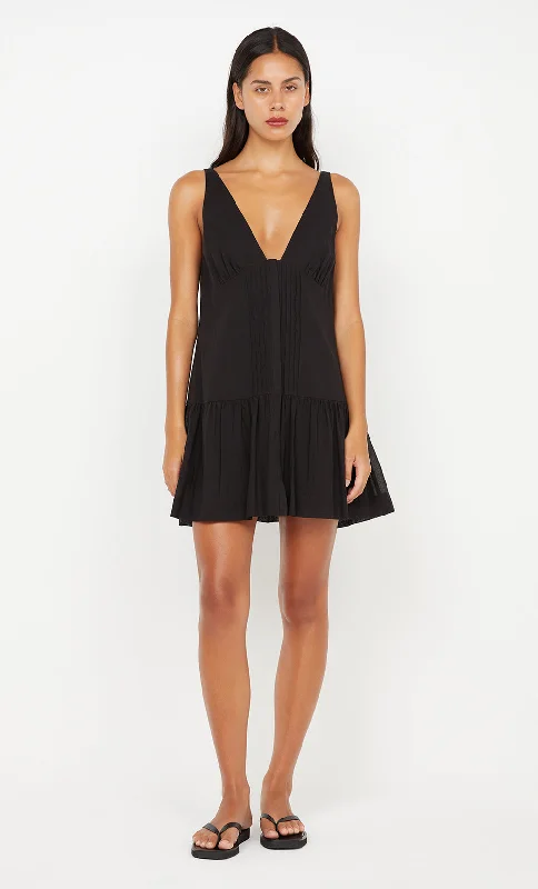 Women's Fit and Flare DressesFRANKA MINI DRESS - BLACK