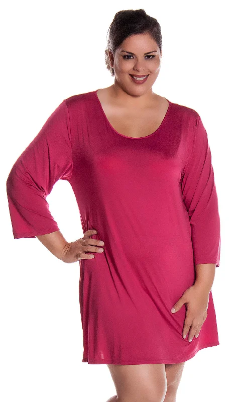 women's pajamas with a cozy, warm feelWomen's Plus Size Knitted Sleepshirt 2116X/XX