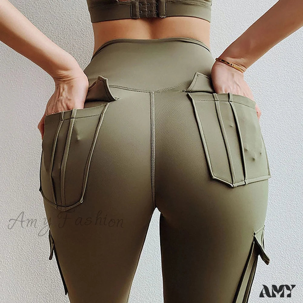 Women's Jodhpurs with Low CollarAmy Fashion - Fitness Riding Pants Yoga Pants