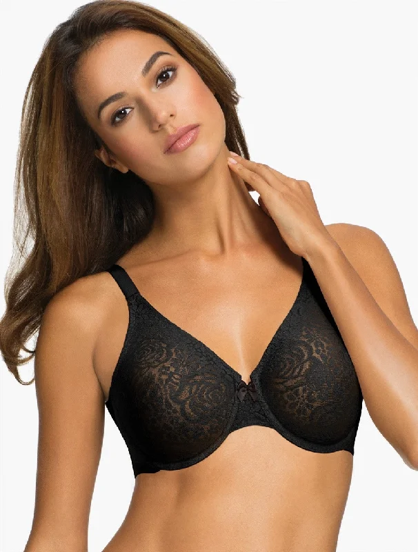 front-closure bra for easy dressingWacoal Halo Lace Bra 851205