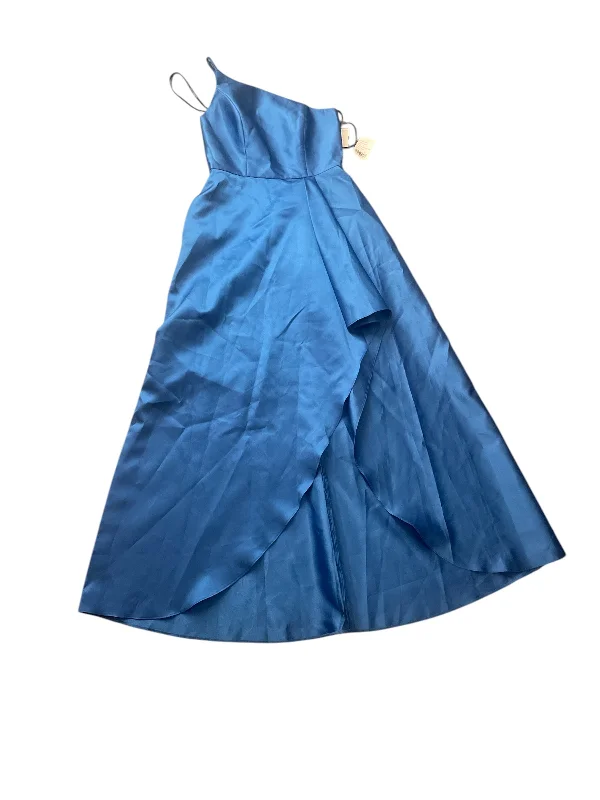 Women's Boat Collar DressesDress Party Long By Clothes Mentor In Blue, Size: 4