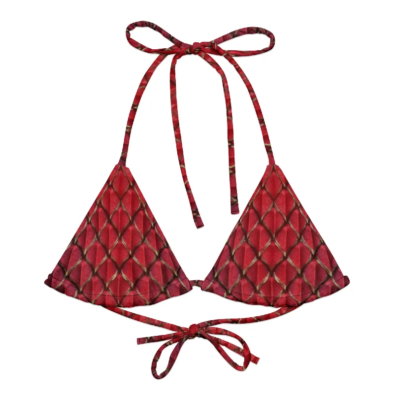 Dragonheart Recycled String Bikini Top