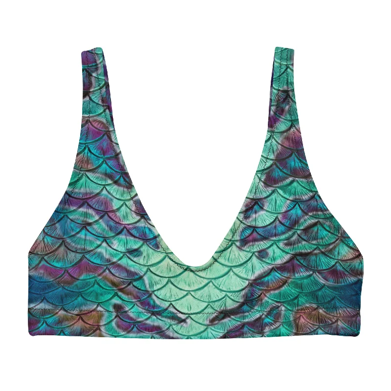 Abalone Abyss Recycled Padded Bikini Top