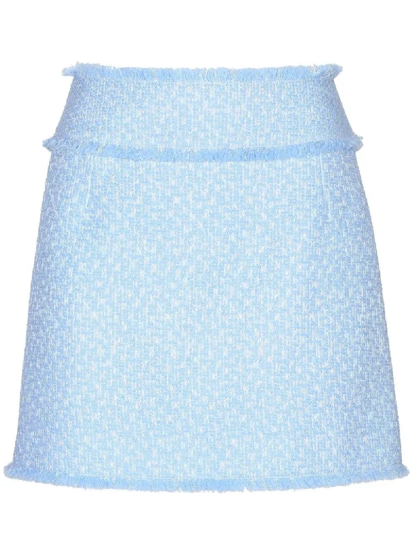 Women's Ribbed SkirtsDolce & Gabbana Women's Skirts Clear blue