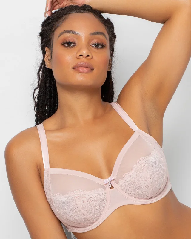 front-closure bra for easy dressingLUX LACE BRA