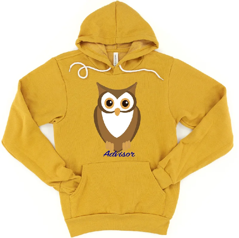 Women's Hooded Sweatshirts with Abstract LiningAdvisor Owl Hoodie (S-3XL) Unisex - Multiple Colors!