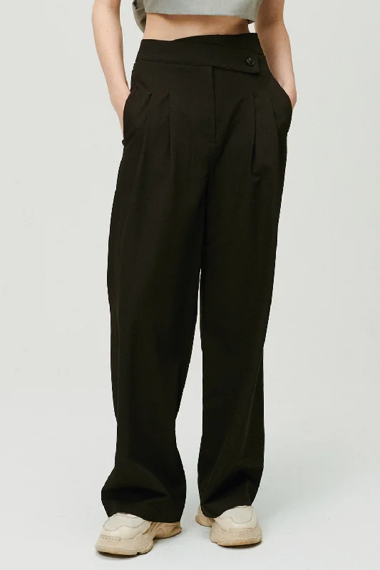 Women's Jodhpurs with Flared LegNova Wrap Front Wide Leg Pants