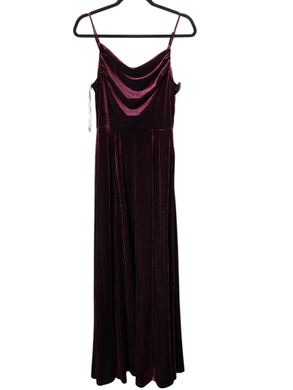 Women's Cold-Shoulder DressesDress Party Long By Clothes Mentor In Maroon, Size: 6