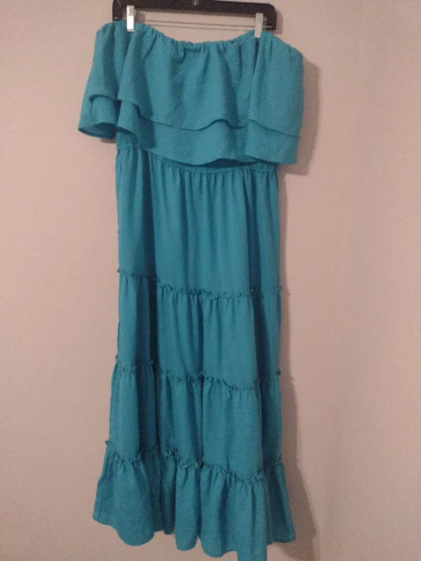 Women's Mandarin Collar DressesDress Casual Maxi By Clothes Mentor  Size: 3x