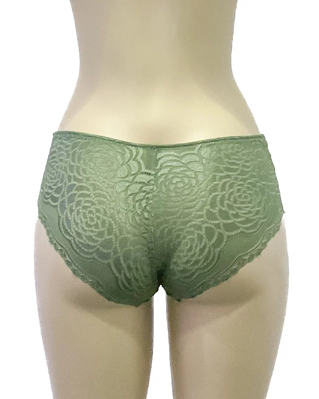 lightweight cotton briefs for everyday comfortMarla Hipster- Olive Green