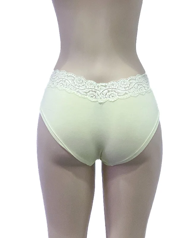 stretchable satin panties for womenNo Limit Hipster- Light Green