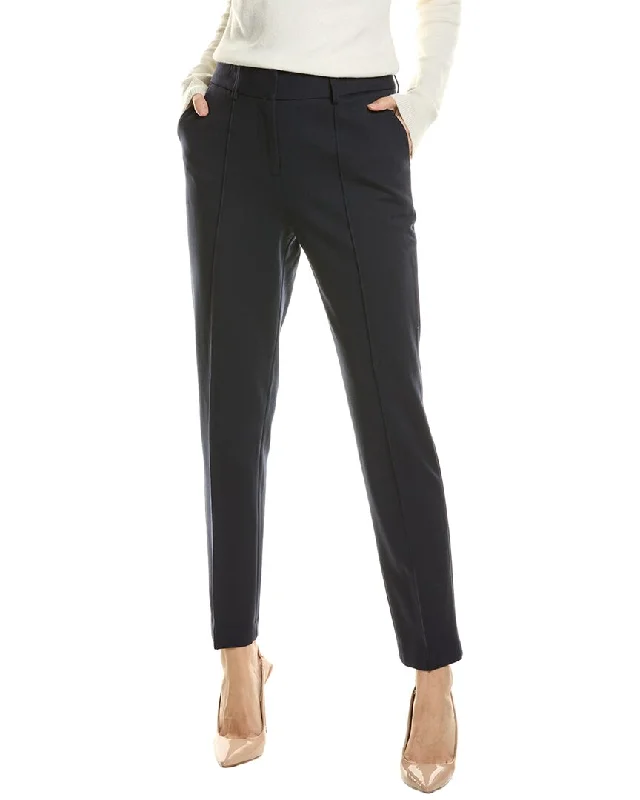 Women's Jodhpurs with Square CollarTahari ASL Darted Ponte Pant