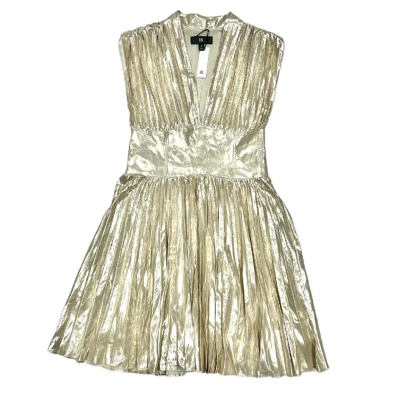 Women's Square-Neck DressesDress Party Short By Banana Republic In Gold, Size: Xs