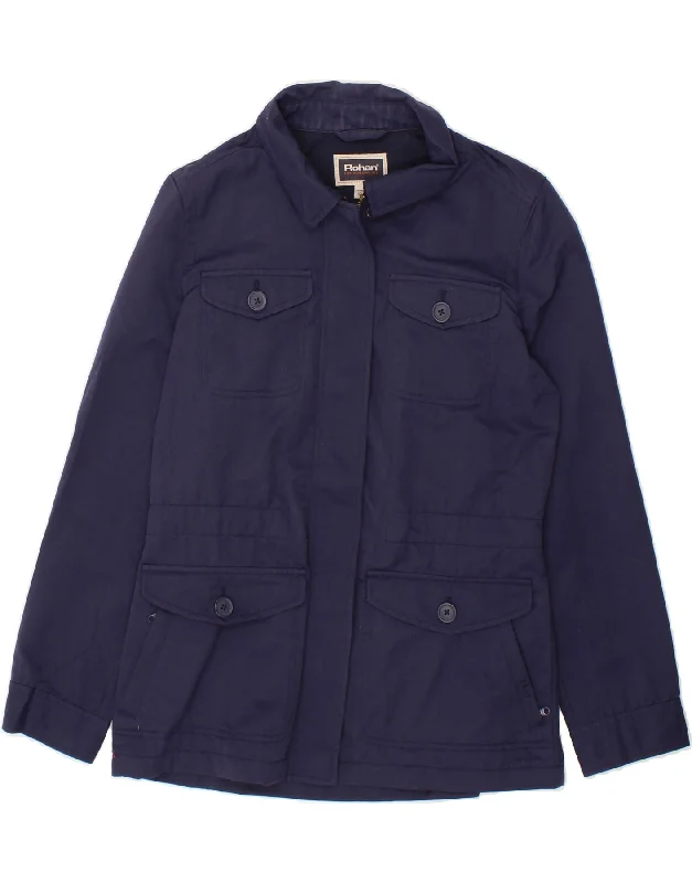 Women's Puffer CoatsROHAN Womens Utility Jacket UK 12 Medium Navy Blue Polyamide