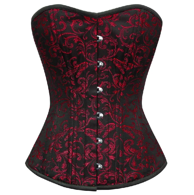 high-waisted shapewear shorts with lace trimLita Waist Training Corset