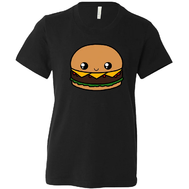 Women's Hooded CardiganKawaii Burger Asst Colors Youth T-Shirt/tee