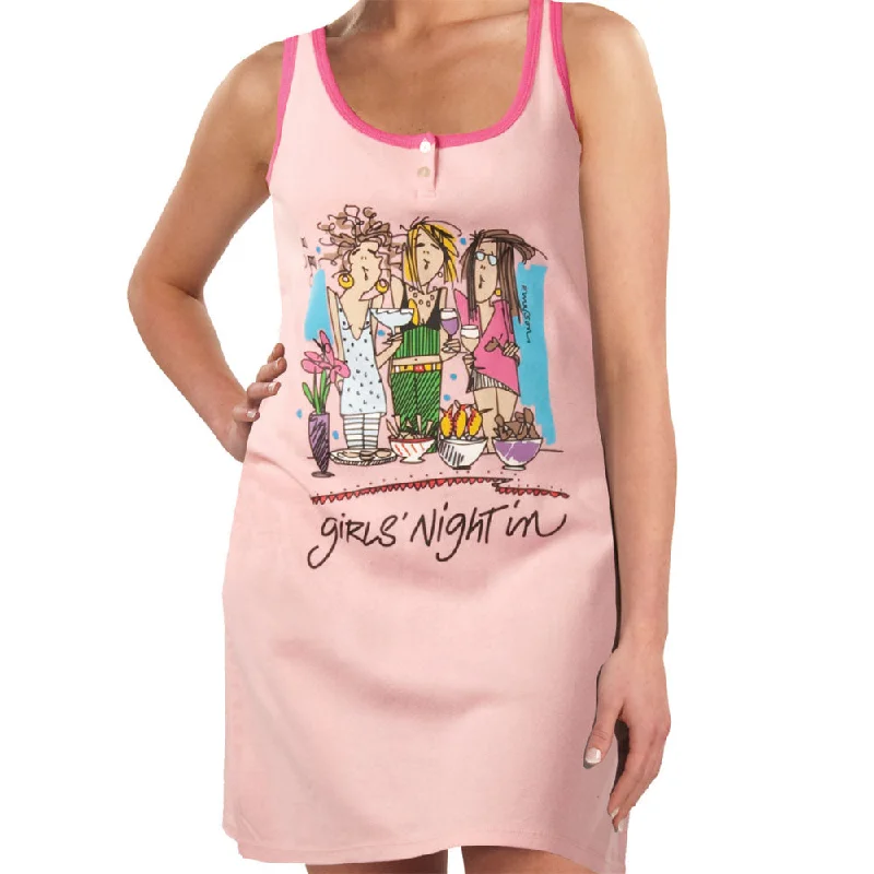 women's pajamas with adjustable strapsTank Nightshirt in a Bag