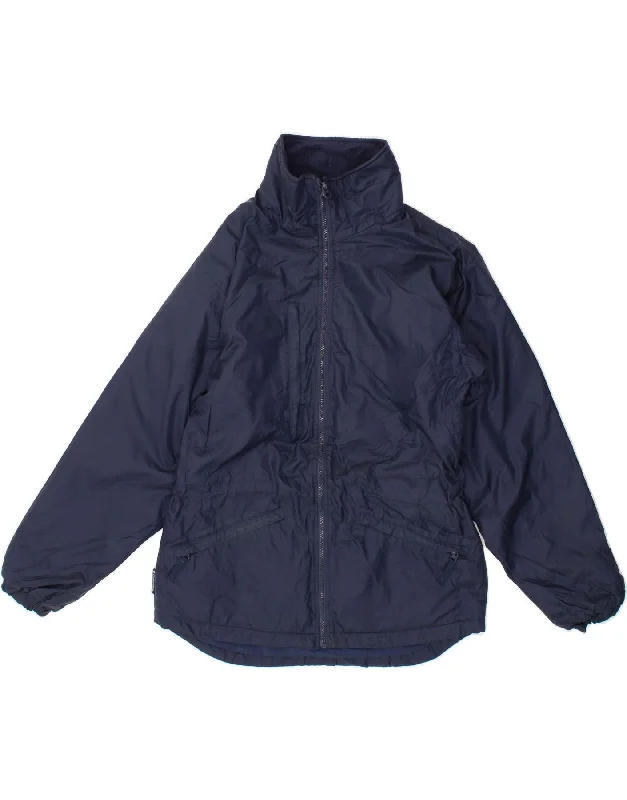 Women's Winter CoatsCOLUMBIA Womens Windbreaker Jacket UK 14 Medium Navy Blue