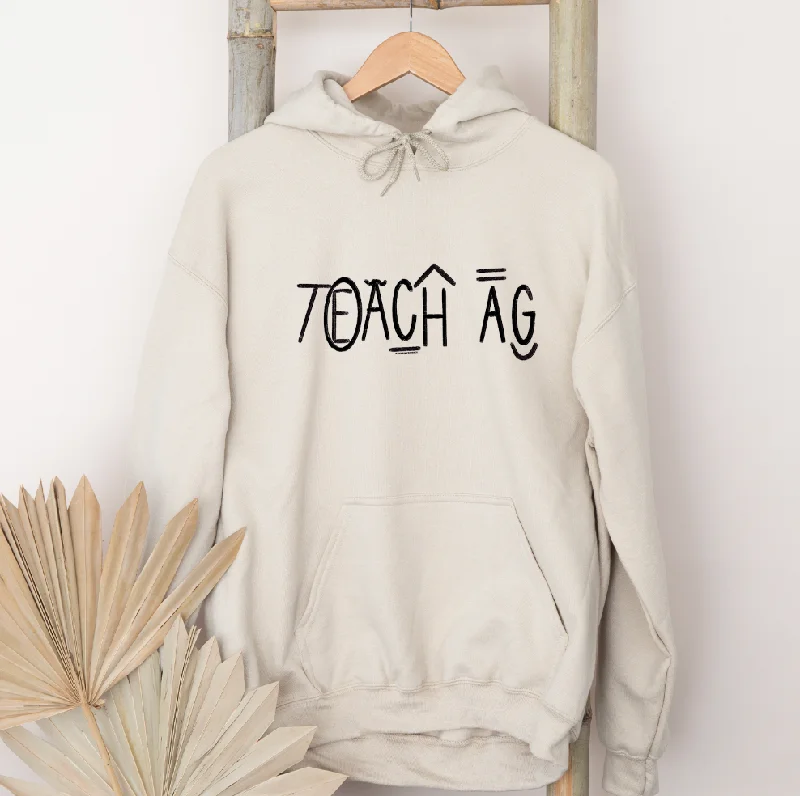 Women's Hooded Sweatshirts with Wool LiningBranded Teach AG Hoodie (S-3XL) Unisex - Multiple Colors!