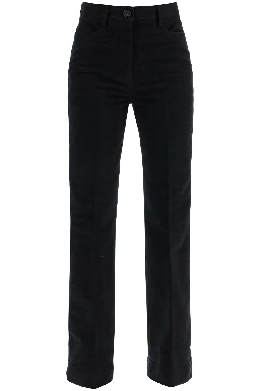 Women's Jodhpurs with Narrow CollarToteme Women's High-Waisted Fla Pants In  Organic Cotton