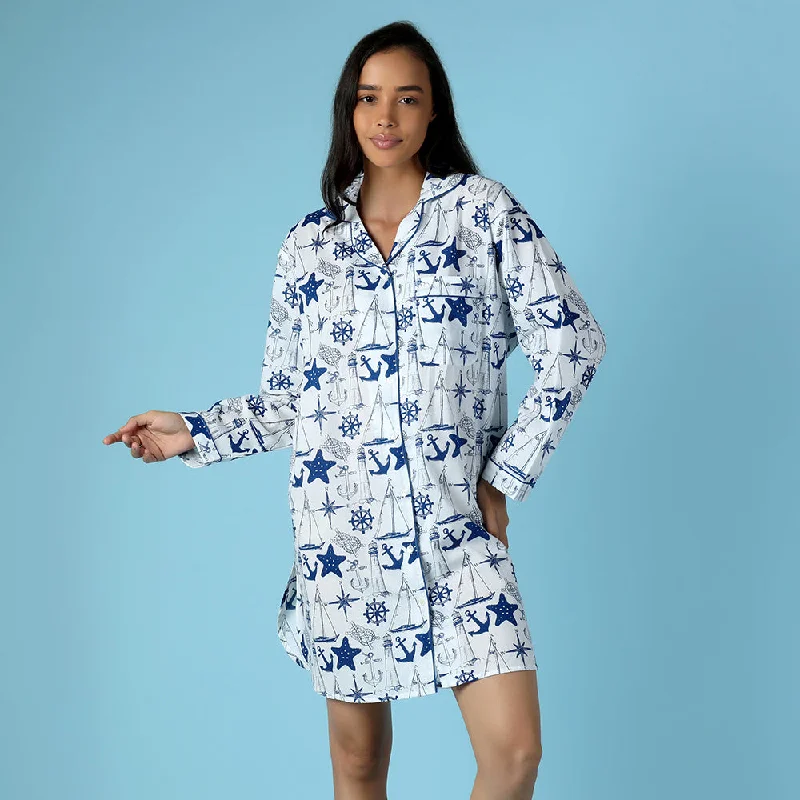 women's pajamas for those who value qualitySailing Club Nightshirt