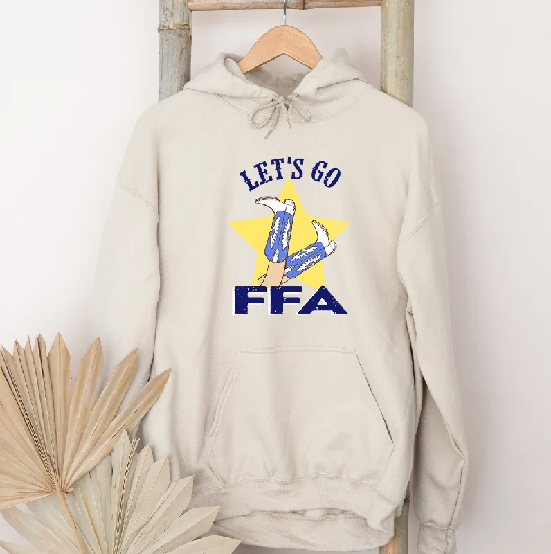 Women's Hooded Sweatshirts with Rayon LiningLet's Go FFA Hoodie (S-3XL) Unisex - Multiple Colors!