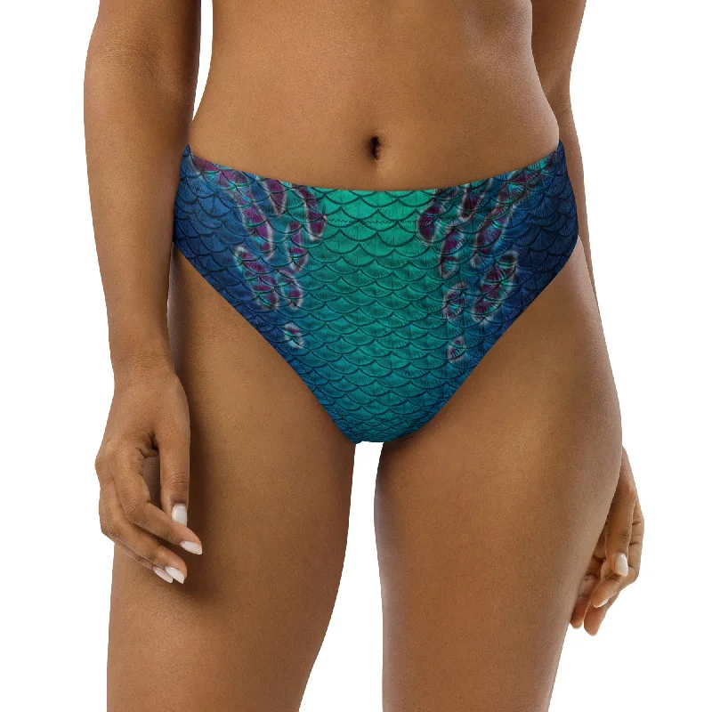 Abalone Abyss Recycled High-Waisted Bikini Bottom