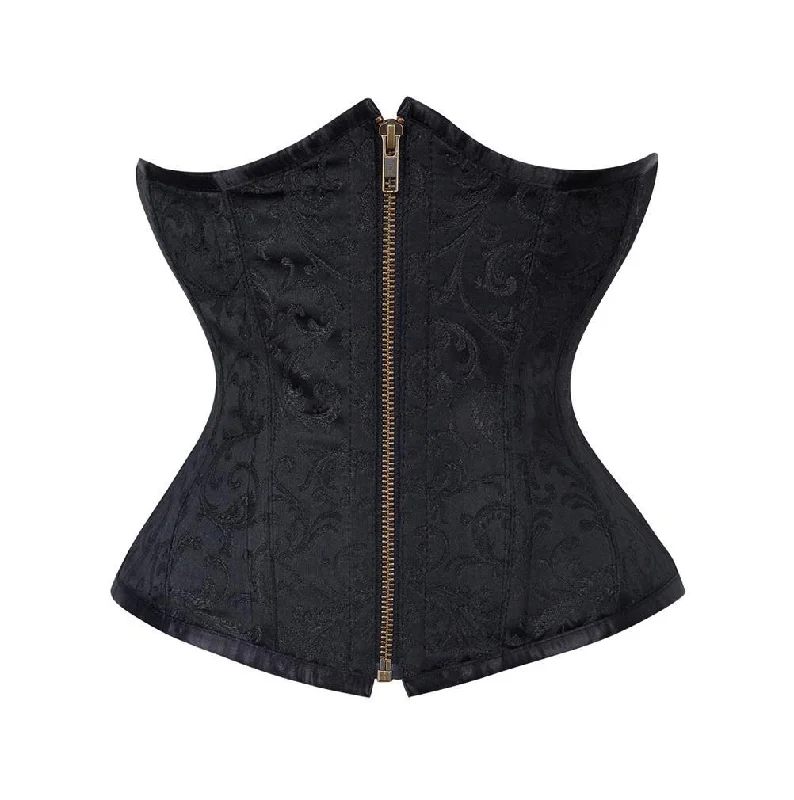 seamless body shaper for daily wearBarbadian Brocade Underbust Corset