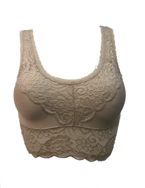 plus-size underwire bra with wide strapsWide Lace Detail Strap Bra