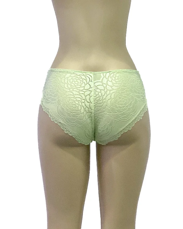 tulle overlay thong panties for a romantic lookMarla Hipster