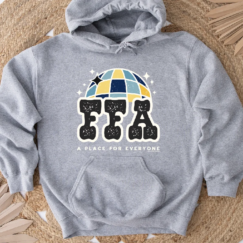 Women's Hooded Sweatshirts with Paisley LiningDisco FFA A Place For Everyone Hoodie (S-3XL) Unisex - Multiple Colors!