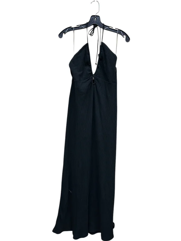 Women's Halter DressesDress Casual Maxi By American Eagle In Black, Size: L