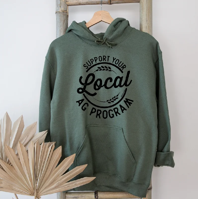 Women's Hooded Sweatshirts with Corduroy LiningSupport Your Local Ag Program Hoodie (S-3XL) Unisex - Multiple Colors!